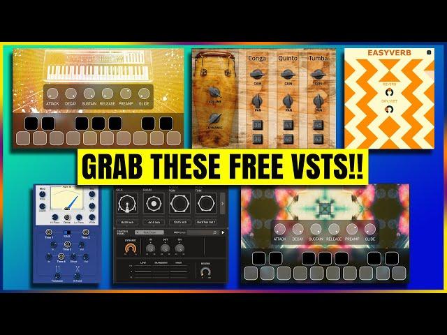 Free Strings, Drums, FX & More | 8 Free VST Plugins