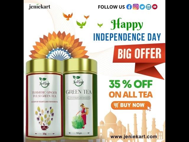 Happy Indepence Day | Bumper Offer | Jeniekart India's Organic Shop