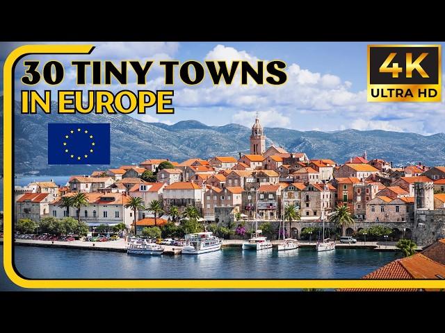 TOP 30 Stunning Small Towns and Villages in Europe | Europe Travel Guide | 4K Travel Guide