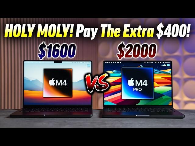 M4 vs M4 Pro MacBook Pro - The Value.. HOLY SMOKES!!