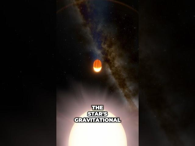 This planet is being eaten by its own star. #cosmoknowledge #stars #space #cosmos #astronomy