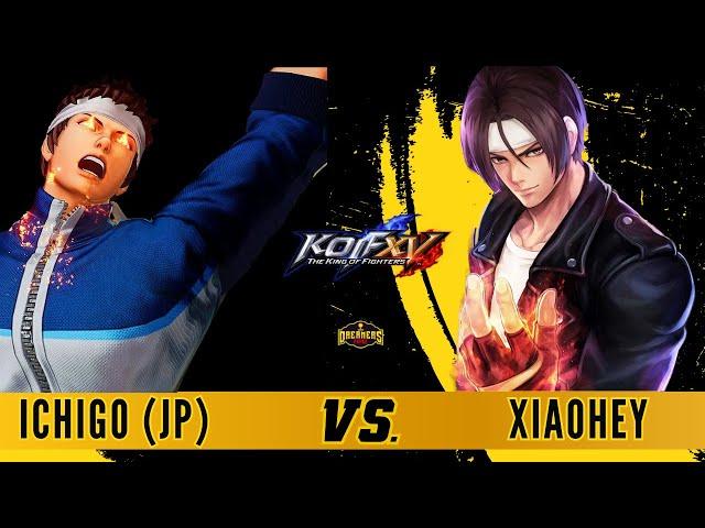 KOFXV  XIAOHEY (Kyo, Iori, Benimaru) Vs ICHIGO JP ( Shingo, Rock, Isla) - The king of fighters XV