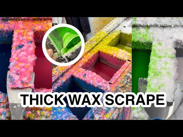 thick wax scrape compilation | scrapey scrapey