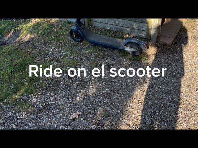 Ride om Electric scooter