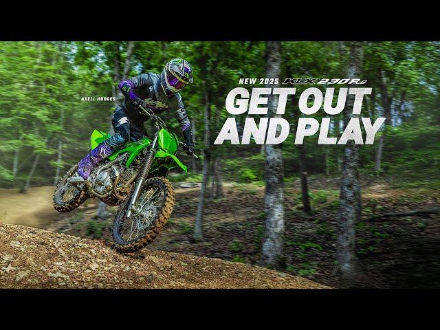 The New 2025 KLX230R/R S | Official Video