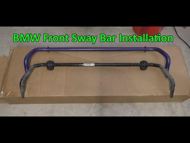 BMW F2x/F3x Front Sway Bar Installation (including xDrive)