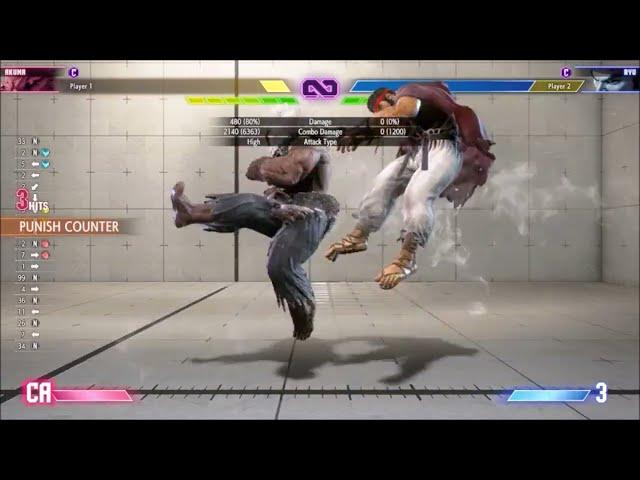 SF6 BnB Combo Tutorial and Character Guide - Akuma