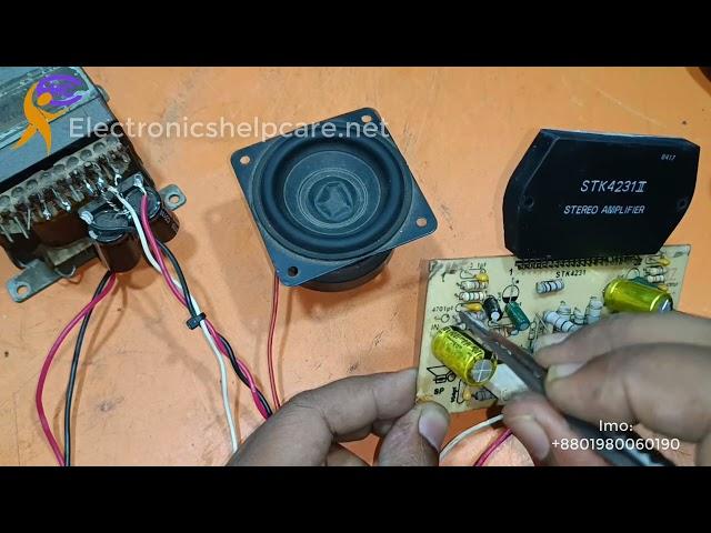 Audio amplifier using stk4231