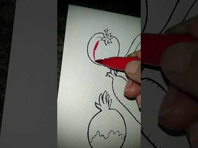 vegetables drawing ||creativity of pranjal