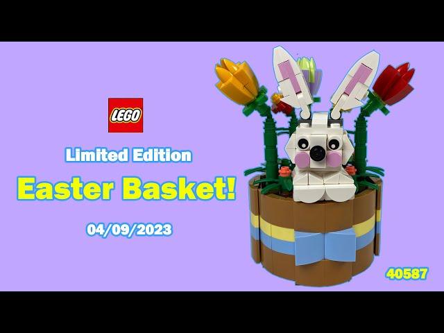 Lego Easter Basket 40587 Limited Edition Stop Motion Build!