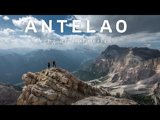 King of Dolomites - Antelao, long & tough climb