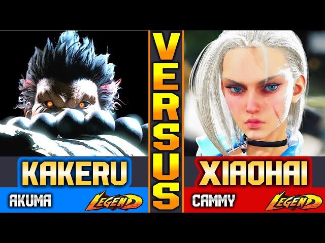 SF6 Akuma (Kakeru Vs XiaoHai) Cammy ▰ High Level