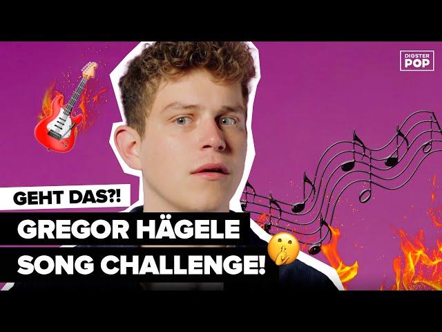 Bist du besser als Gregor Hägele in der Song-Challenge?! 🫵