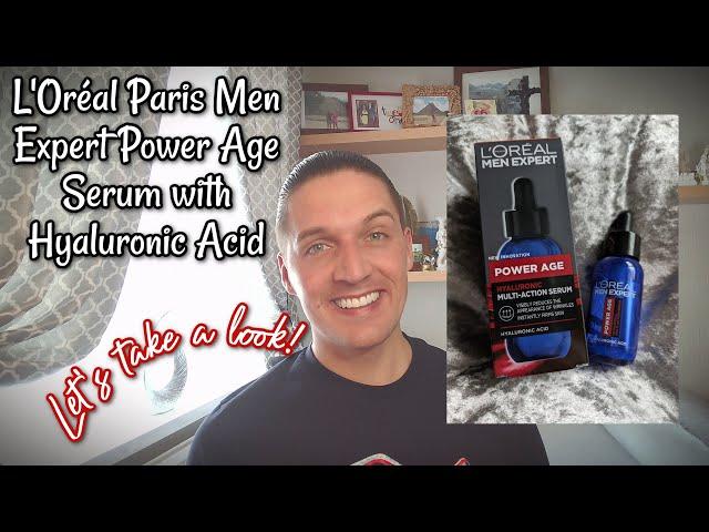 L'Oréal Paris Men Expert Power Age Serum with Hyaluronic Acid