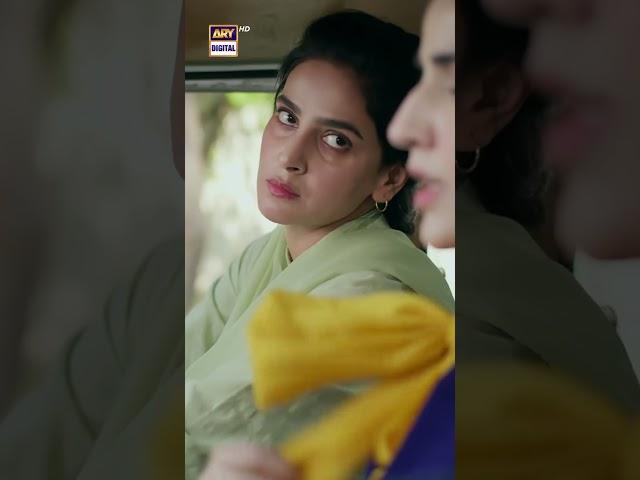 AC Nahi Hai Tumhari Taxi Mein... #sabaqamar #shorts #hareemfarooq #sarerah