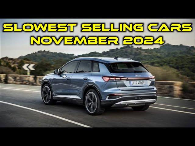 Slowest Selling Cars Right Now | November 2024