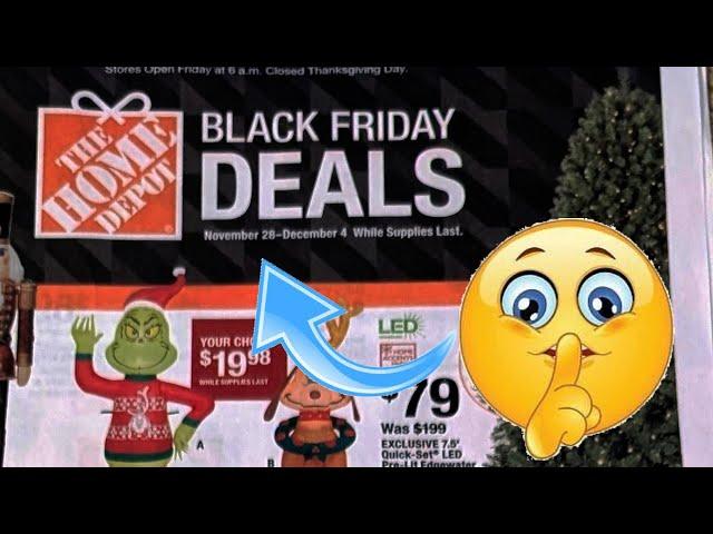 Home Depot Black Friday Ad PLUS Other AMAZING Tool Deals! #holidaywithyoutube