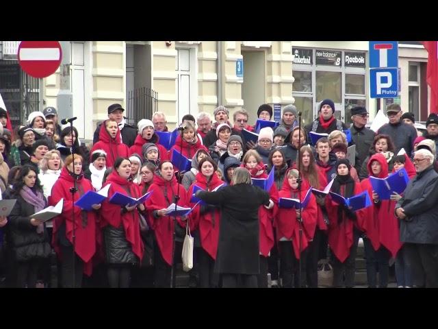 Gaude Mater Polonia podczas obchódów w Koszalinie