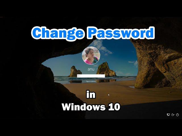 How to Change Password in Windows 10 PC or Laptop