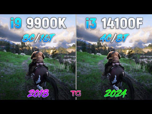 i9 9900K vs i3 14100F - 6 Years Difference