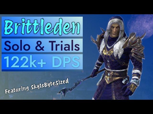 ESO Magicka Warden: Brittleden DPS Build | Solo & Trials U41