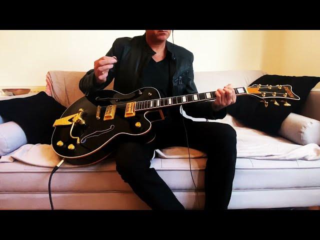 Nirvana The Cult Guitar Cover - Billy Duffy Ian Astbury Live Demo Gretsch Black Falcon Boss Gt-6