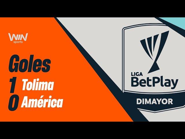 Tolima vs. América (goles) | Liga BetPlay 2024-2 | Cuadrangulares - Fecha 3