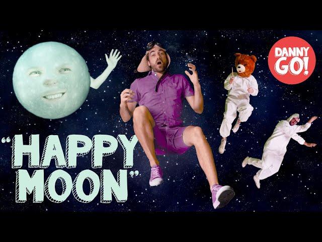 "Happy Moon"   Outer Space Dance | Danny Go! Songs for Kids