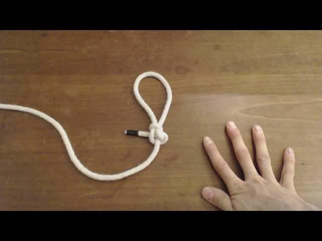 How to Tie Knots - Angler's Loop (Fixed Loop)