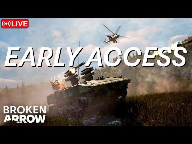 ARMORED AIRBORNE GRIND | Broken Arrow Early Access LIVE