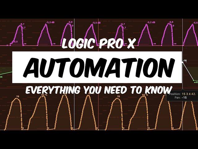 AUTOMATION in Logic Pro X - Everything You Need To Know