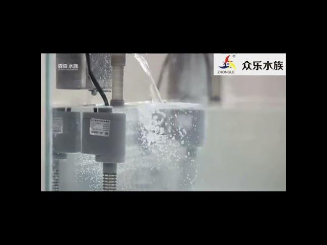 魚缸過濾器 ↂ魚缸過濾器 糞便清理三合一 靜音增氧小型循環外置瀑布過濾設備養魚