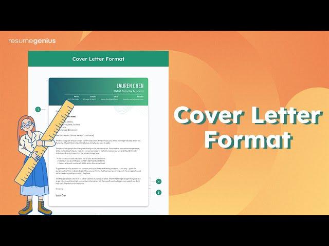 How to Format a Cover Letter Like a Pro!