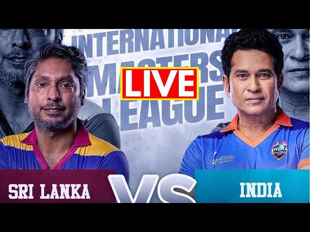  LIVE | IML 2025 | Sri Lanka Masters vs India Masters ( Cricket 24 )