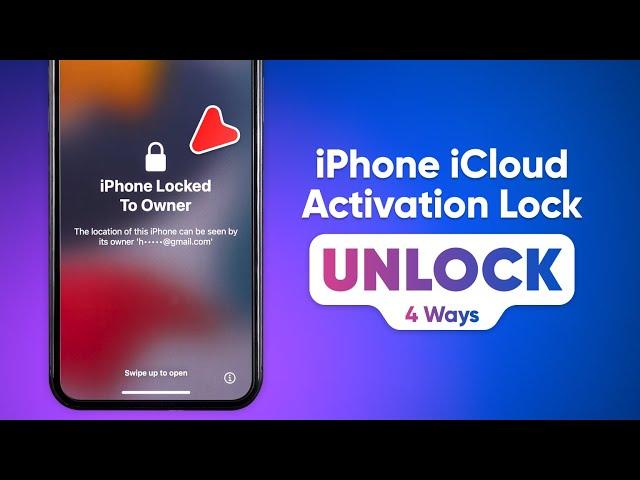 Unlock iPhone iCloud Locked | How to Unlock iCloud Activation Lock 2025 | 4 Ways