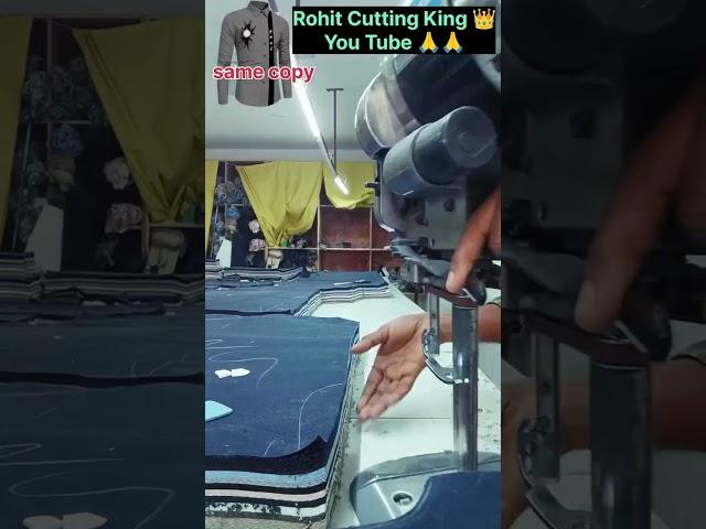 #Rohit cutting king # aaj main garment shirt ki cutting Kaise ki Jaati Hai vah dikhana ja raha hun