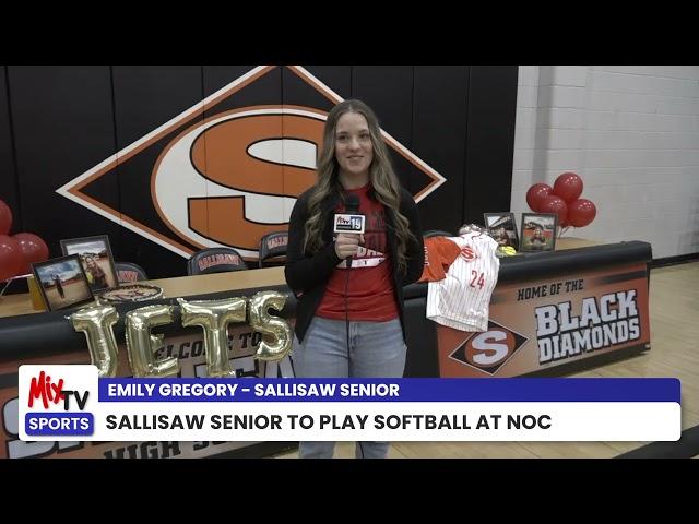 Sallisaw Senior Emily Gregory Signs With NOC