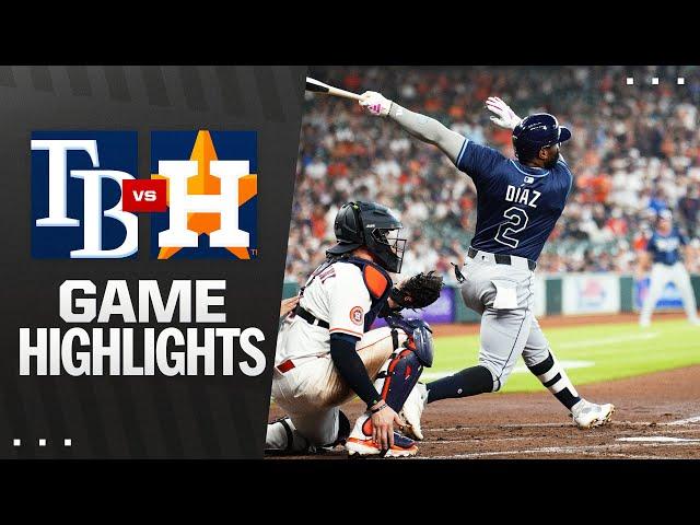 Rays vs. Astros Game Highlights (5/31/25) | MLB Highlights