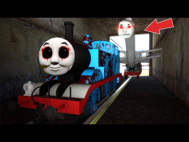 Finding Thomas Exe Chased By Cursed Thomas Train in Garry's Mod