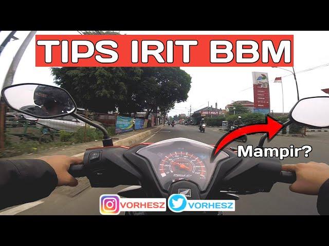 CARA MENGHEMAT BBM MOTOR MATIC