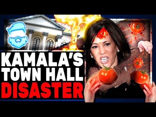 Kamala Harris BRUTALLY COLLAPSED At Town Hall With Charlamagne tha God! His Audience Turned On Him!