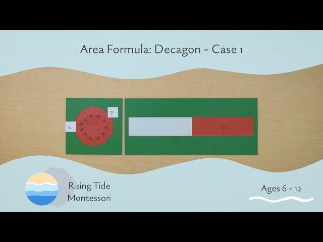 Area Formula: Decagon - Case 1