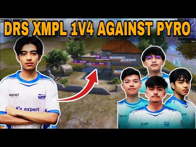 DRS XMPL (Sand3sh) 1v4 Clutch Against PYRO | DRS vs PYRO | kvn gaming