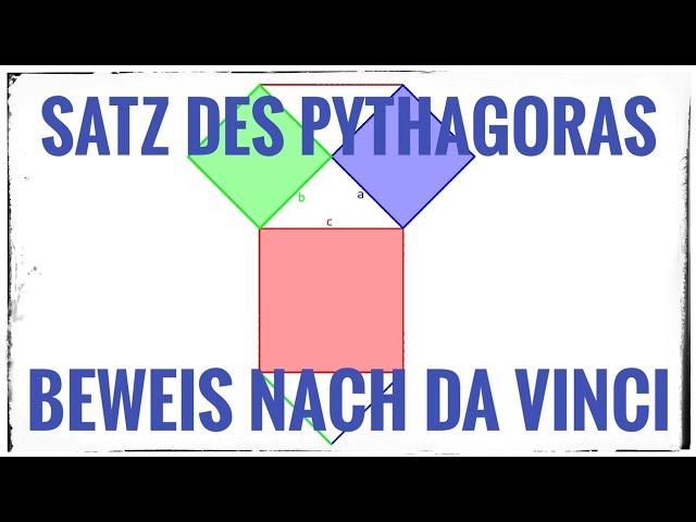 Satz des Pythagoras - Beweis nach Da Vinci - Edited by Valentin Studios