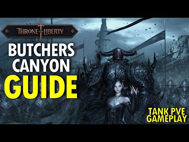 Throne and Liberty - Butchers Canyon GUIDE - TANK POV