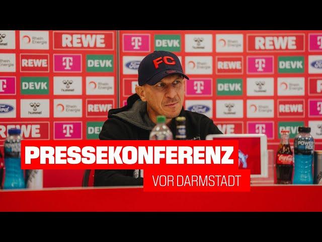 Pressekonferenz vor Darmstadt | 1. FC Köln