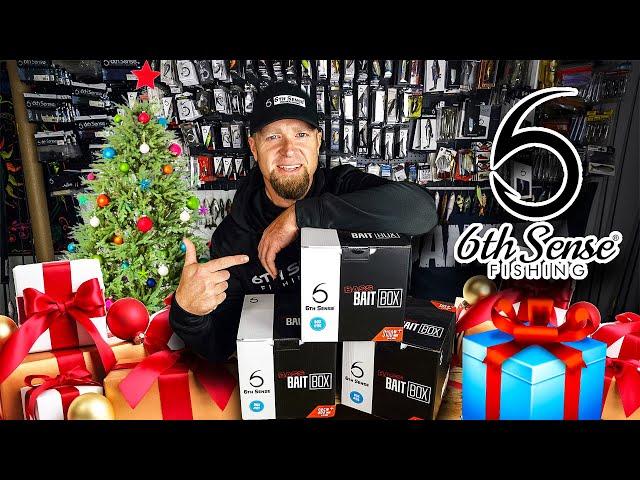 The BEST Fishing Related Holiday Gift Ideas! 6th Sense Bass Bait Box Unboxing!