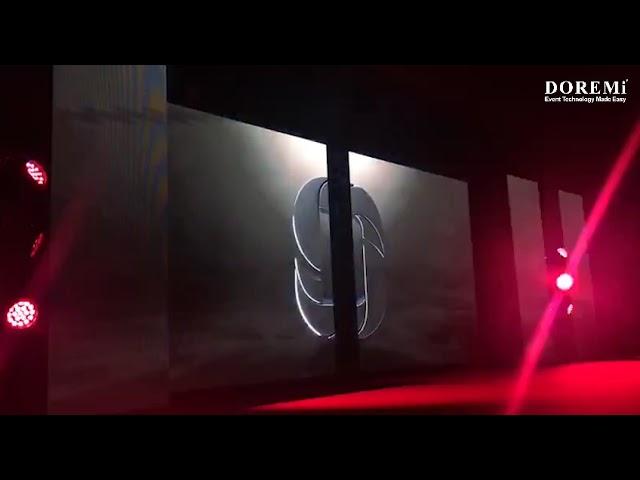 ADJUSTABLE SLIDING DOOR LED SCREEN | DOREMi Event