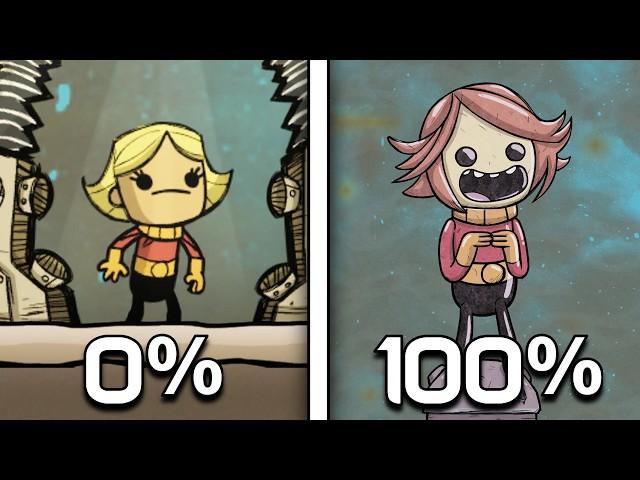 I Beat 100% of Oxygen Not Included