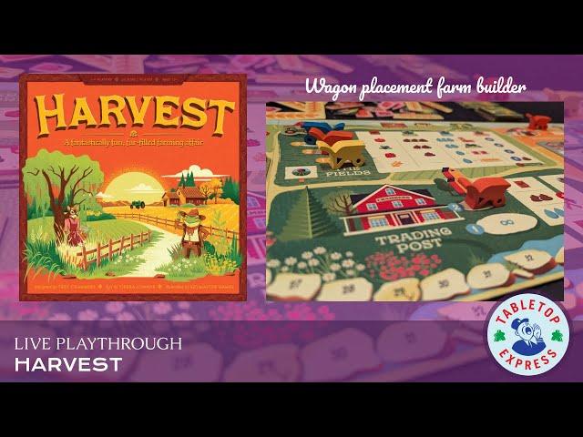 Harvest Showdown - A Live Playthrough of Harvest by Keymaster Games